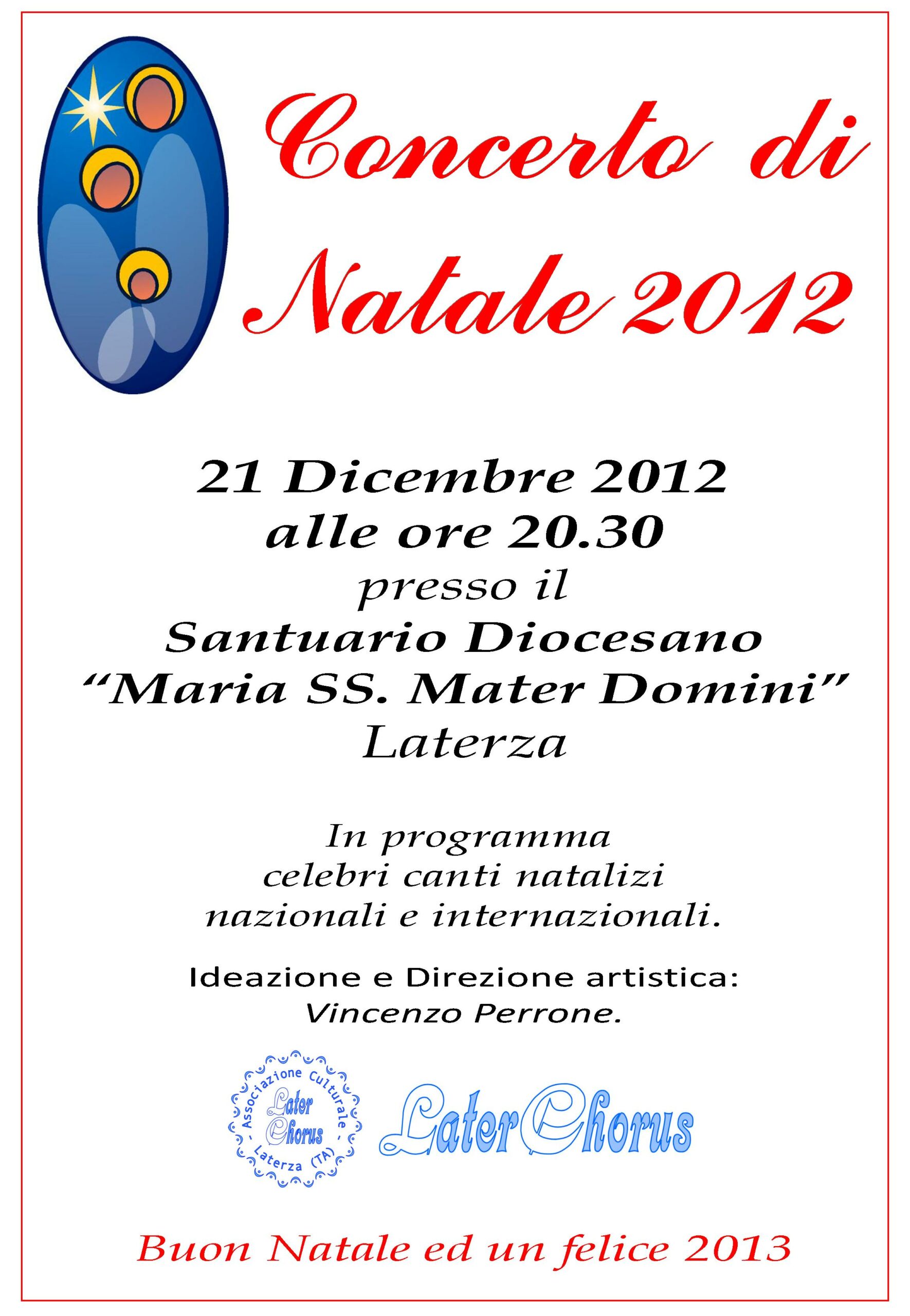 Concerto di Natale 2012