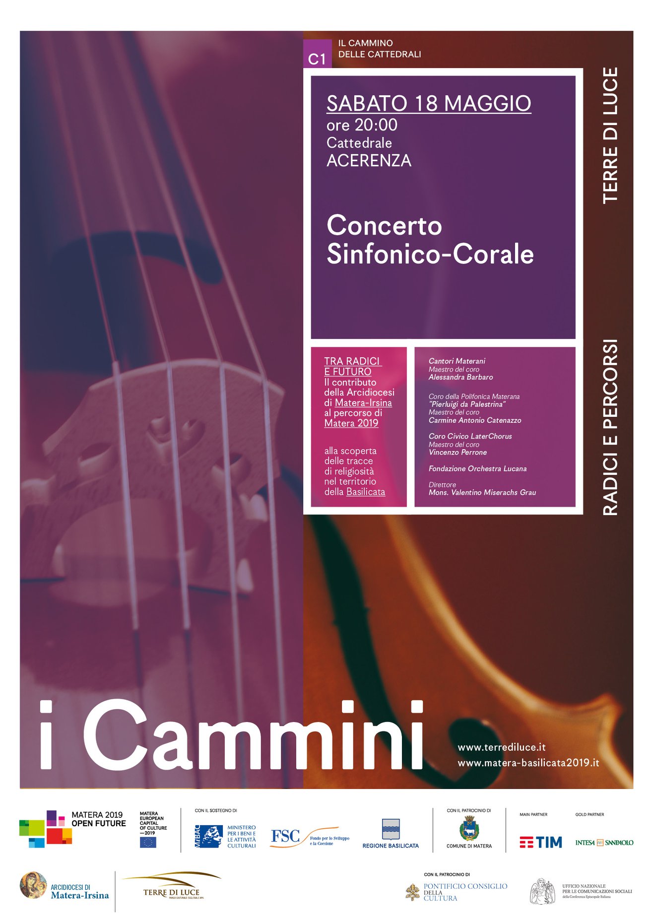 I Cammini – Concerto Sinfonico-Corale